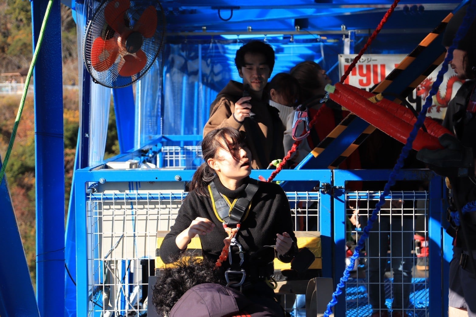 去年、飛んだ人の写真