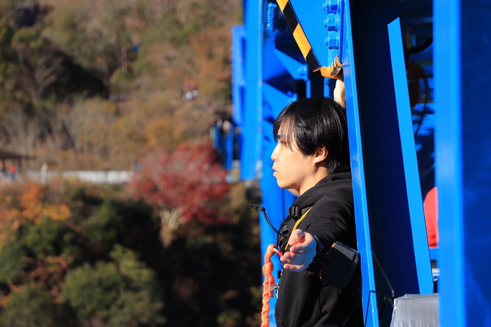 去年、飛んだ人の写真