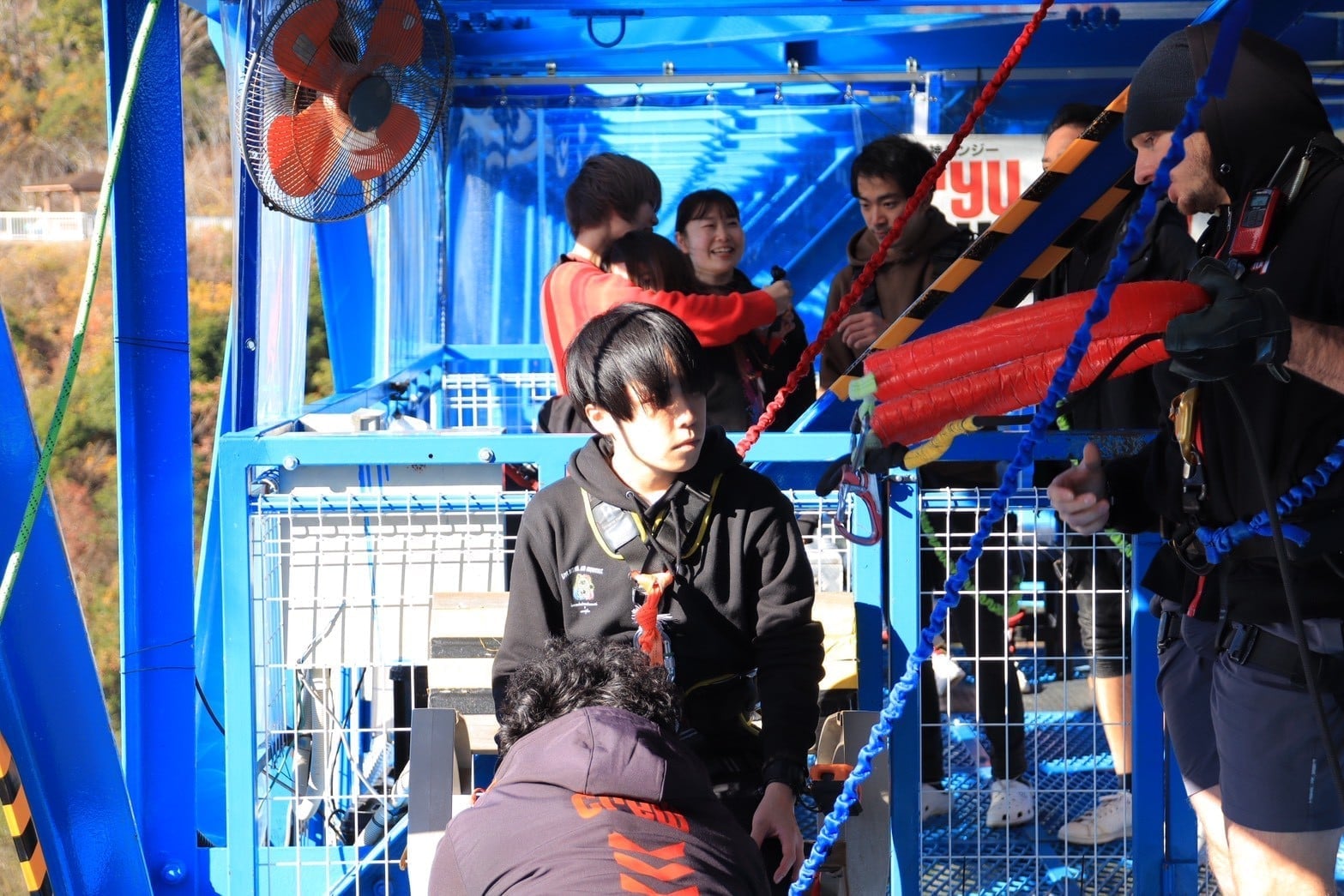 去年、飛んだ人の写真