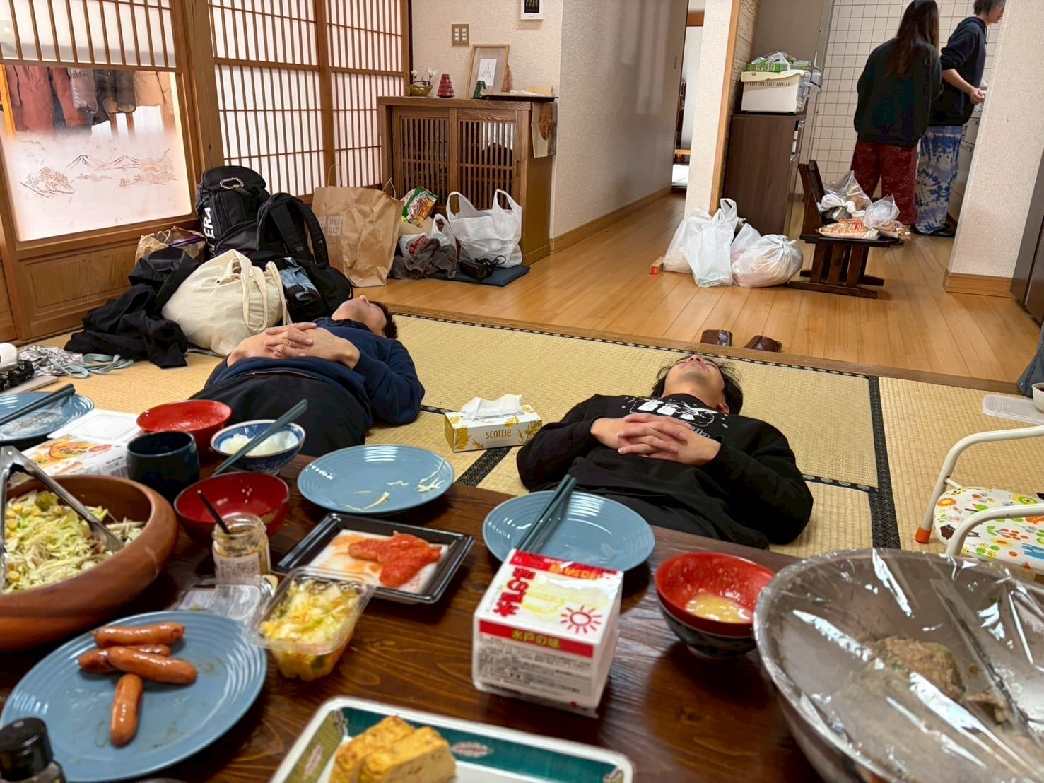 去年、飛んだ人の写真