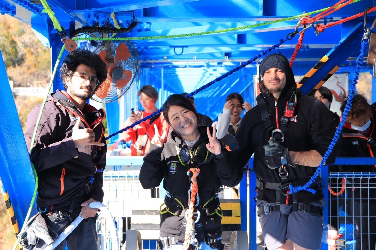 去年、飛んだ人の写真
