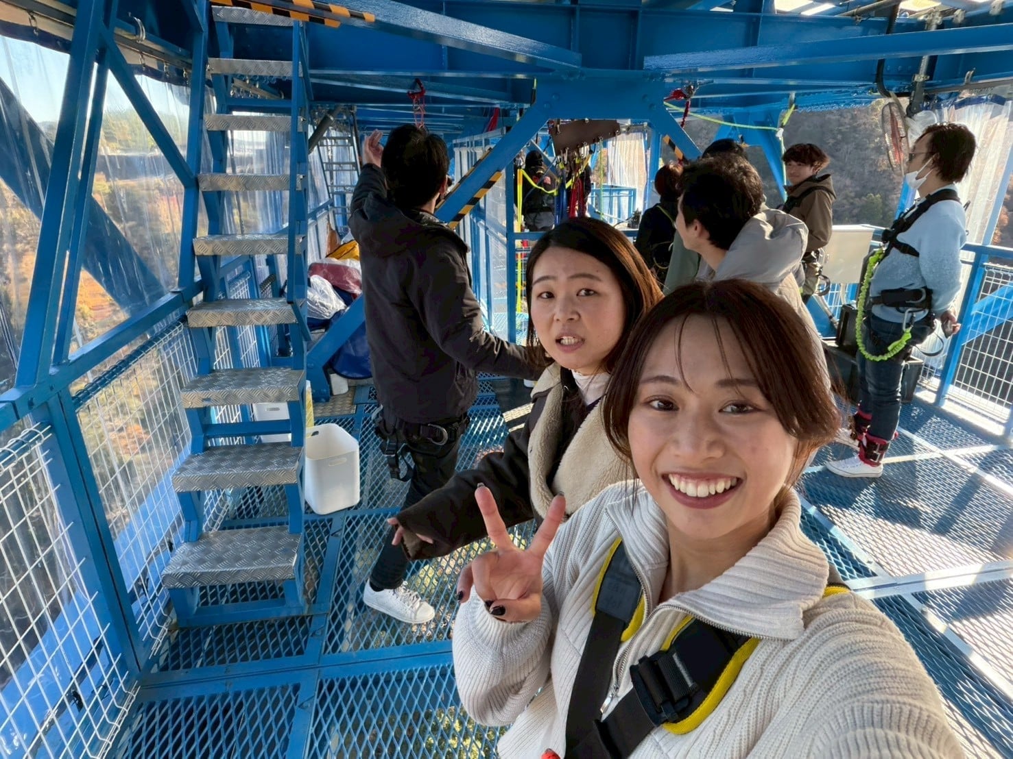 去年、飛んだ人の写真