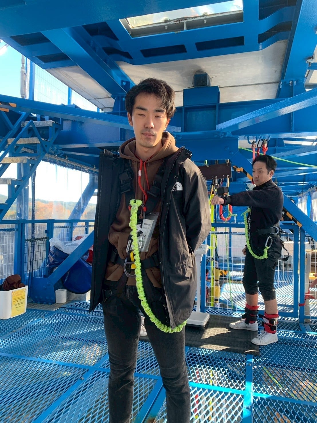 去年、飛んだ人の写真