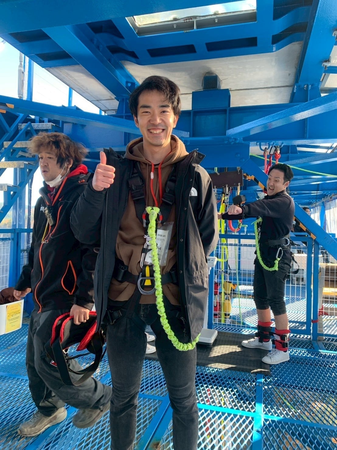 去年、飛んだ人の写真