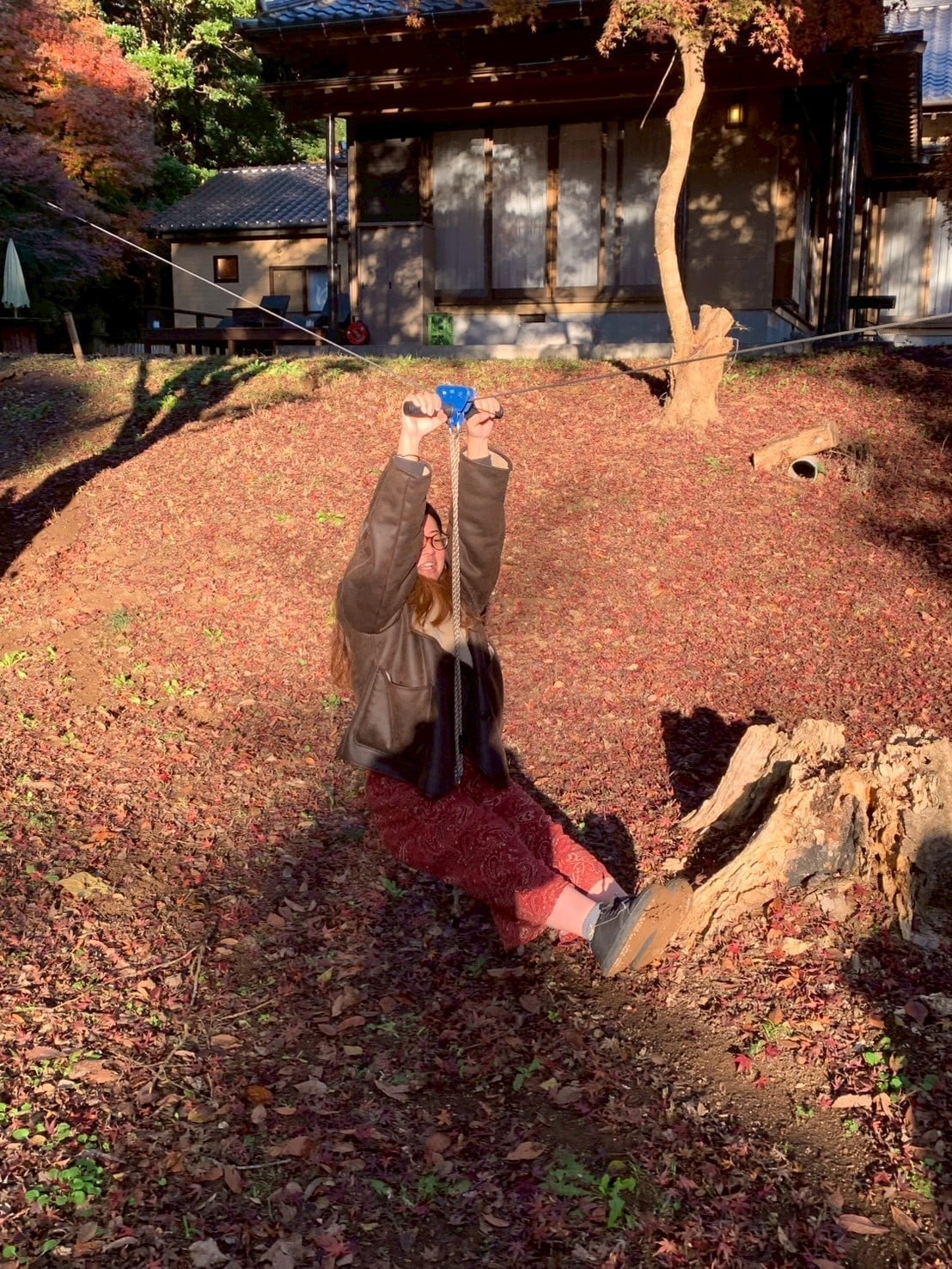 去年、飛んだ人の写真