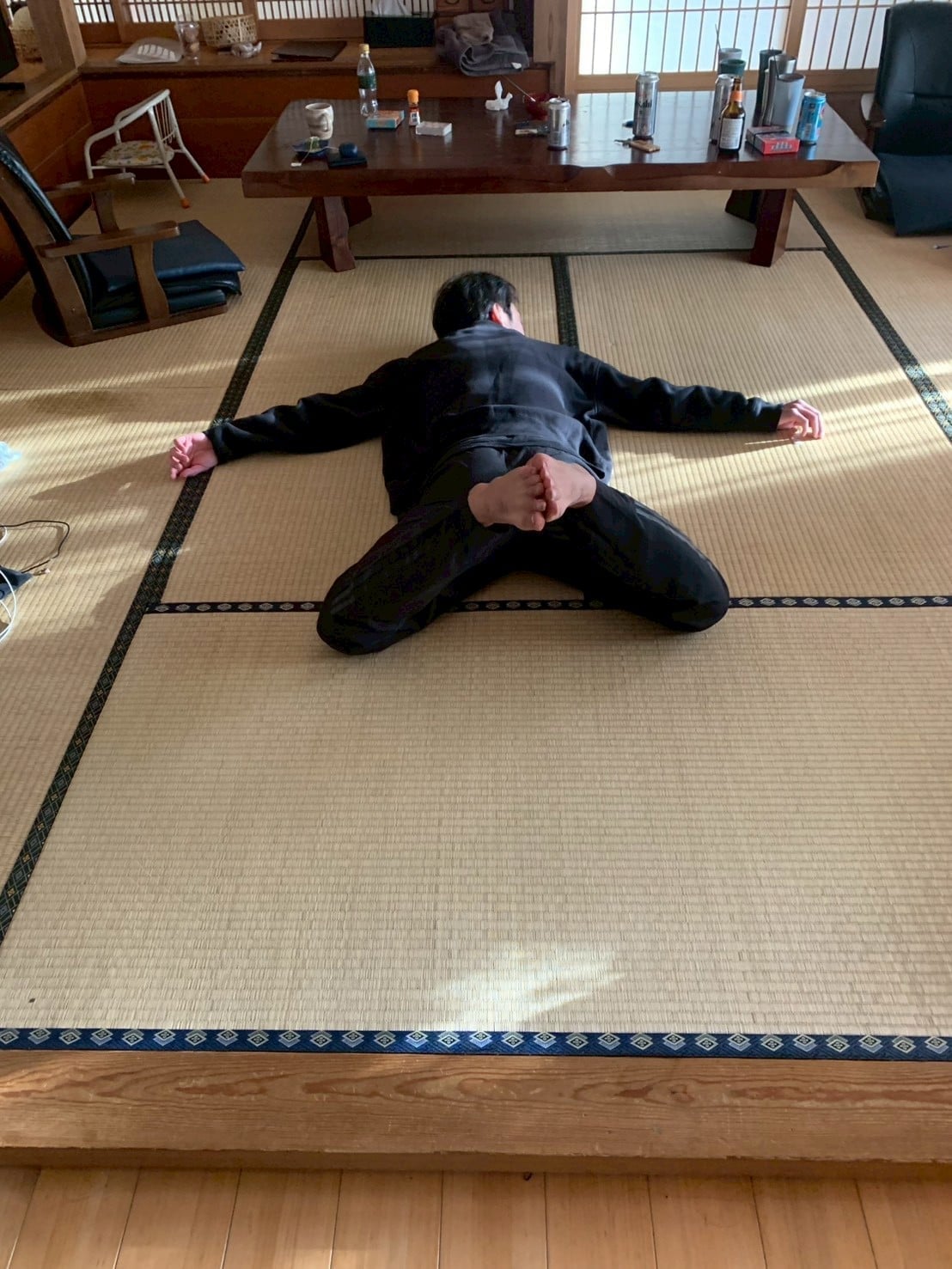 去年、飛んだ人の写真